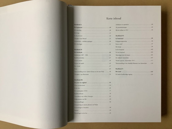 Image 1 of Livre d'art de Rik Wouters « Vision sur un parcours de vie »