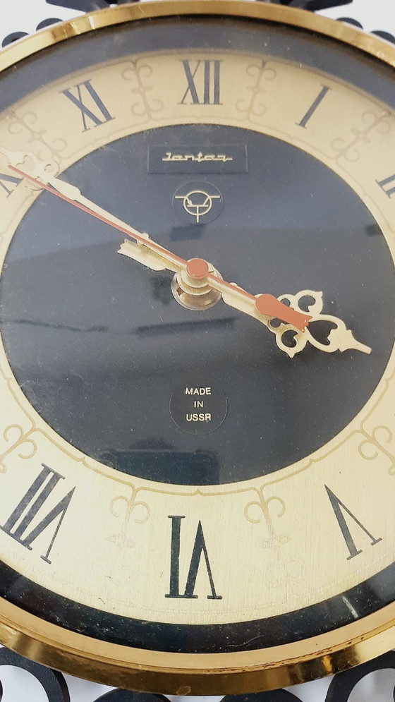 Image 1 of Vintage Quartz Wall Clock Jantar - 1980s