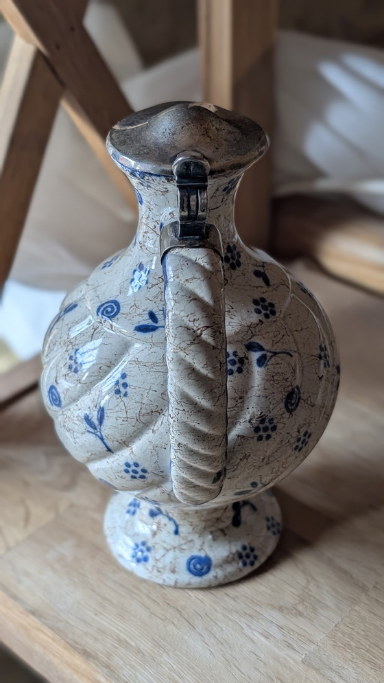 Image 1 of Jarra antigua de loza vidriada - SMF Schramberg - Alemania