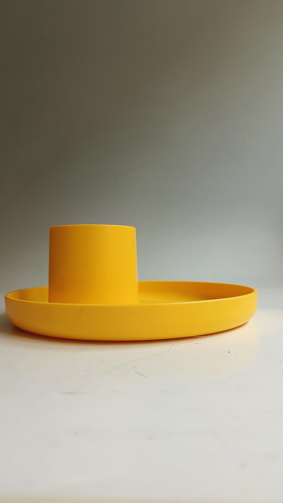 Image 1 of O-tidy yellow organizer for vitra by Michel Charlot