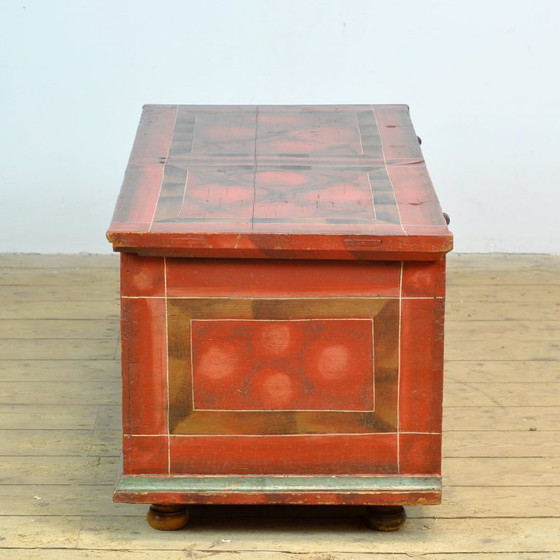 Image 1 of Folk Art Bridal Chest, Anno 1829