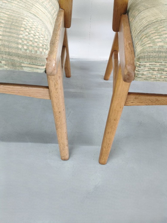 Image 1 of Magnifique ensemble de 2 fauteuils vintage de style scandinave des années 1950/60