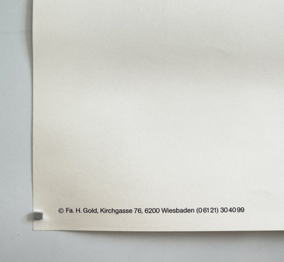 Image 1 of 🏟️ Mischa - Olympische Spelen Moskou 1980 - Originele Vintage Officiële Duitstalige Poster | 99 x 68cm