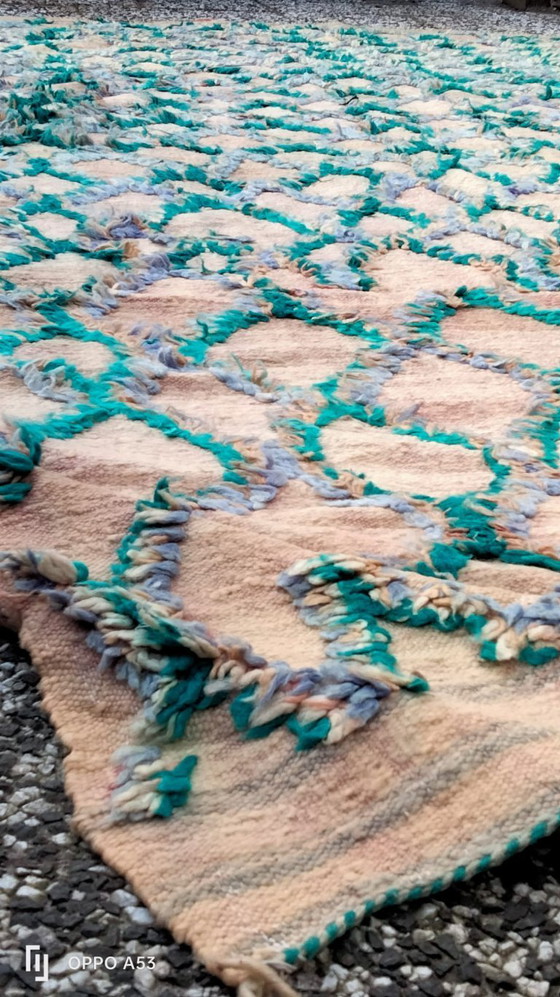 Image 1 of Handgeknoopt Berber kleed wol 385x185cm