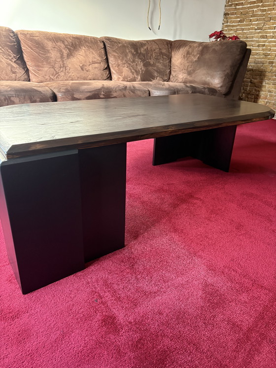 Image 1 of Newly painted wooden coffee table
