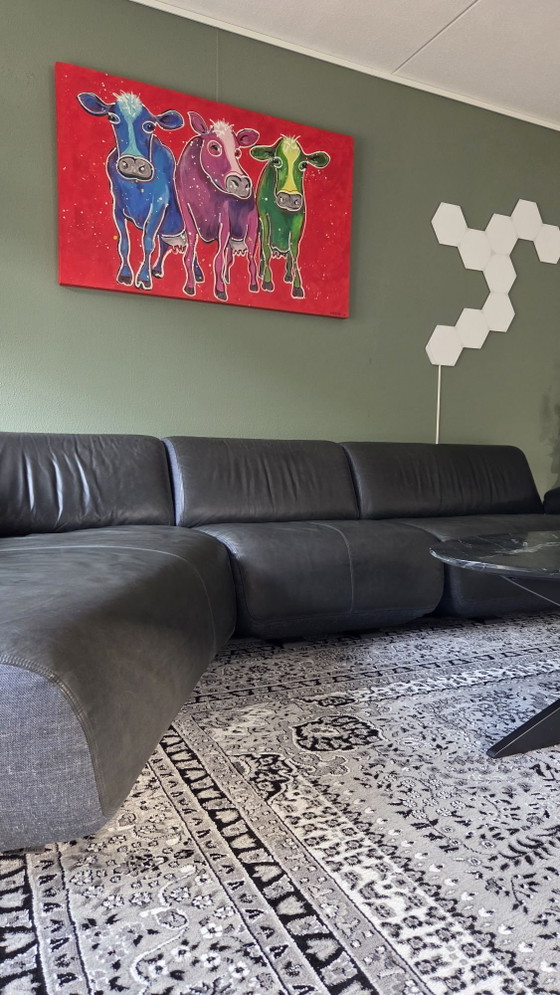Leolux Guadalupe Corner Sofa - Danza leather - 3 years old (photo 4 of 14)