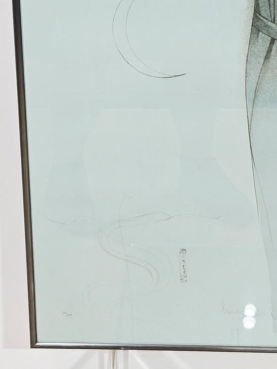 Bruno Bruni, Chiaro di Luna, 1987, Litho, Ingelijst – Litho's & Zeefdrukken (photo 9 of 18)