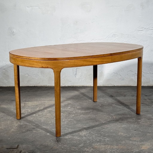 Nathan Extendable Oval Dining Table, 1960s – eettafels, Wood (photo 2 of 13)