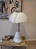 Martinelli Luce Pipistrello XL lampadaire lampe de table blanc