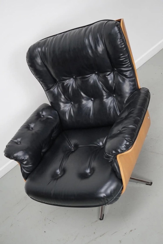 Image 1 of Vintage Fauteuil / Lounge Chair van Martin Stoll voor Giroflex, Duitsland Jaren 60