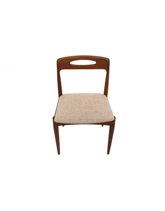 Image 1 of Sedie in teak disegnate da Johannes Andersen per Uldum Møbelfabrik, Danimarca, 1960.