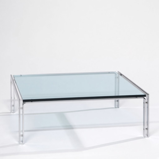 Hank Kwint Metaform M-1 Coffee Table – salontafels, Glass, Metal (photo 2 of 6)