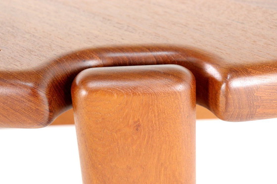 Image 1 of Niels Bach salontafel vintage Deens massief teak