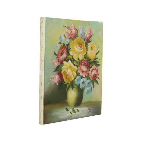 Image 1 of Nature morte aux fleurs dans un vase