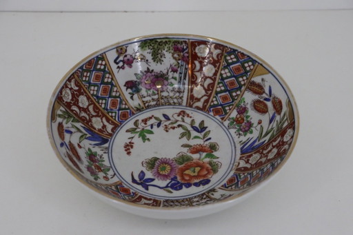 Beautiful large Japanese Imari-style bowl / serving dish – Ø 24 cm – servies, Porcelain