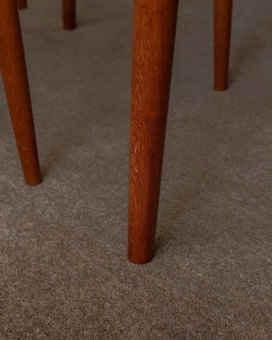 Image 1 of Danish Modern Teak Dining Chairs Model 77 by Niels Otto Møller for J.L. Møllers Møbelfabrik, Denmark, 1960s, Set of 6