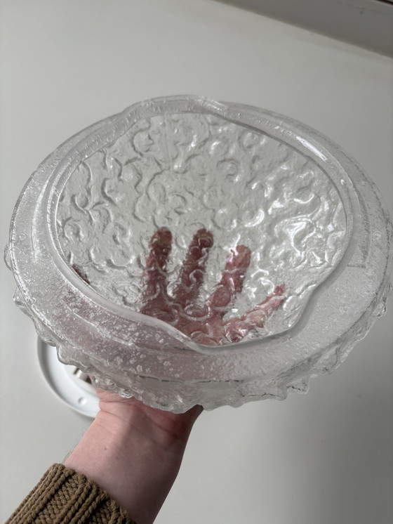 Image 1 of Vintage Glashütte Limburg - plafondlamp - A637