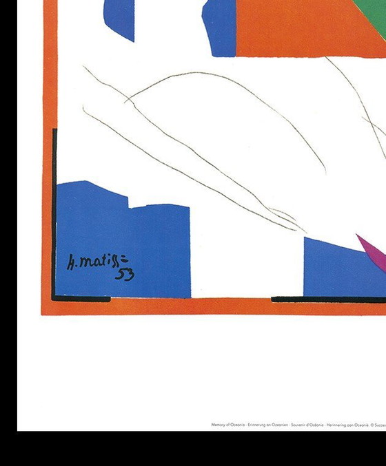 Image 1 of Matisse, Henri - Memoria de Oceanía - Lámina artística