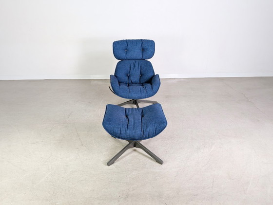 Image 1 of Fauteuil + pouf Roche Bobois originaux Quiet Life 2 Cédric Ragot