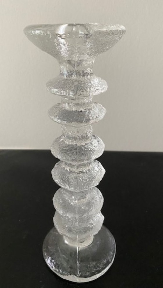 Image 1 of iittala Timo Sarpaneva 3 bougeoirs originaux Festivo années 1960