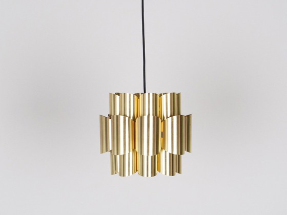 Image 1 of Coppia di 2 lampade a sospensione vintage danesi di Werner Schou, anni '60