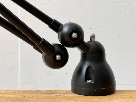 Image 1 of Three-arm clamp lamp by Jean-Louis Domecq for Jieldé, 1950s design