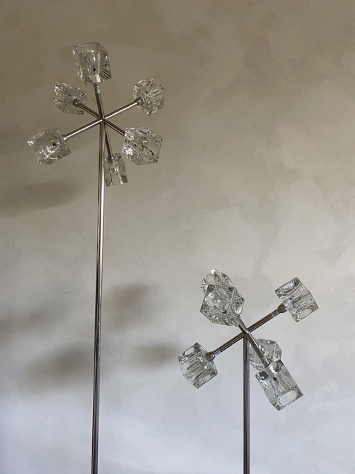 Ensemble table et lampadaire vintage Ikea Isåsa