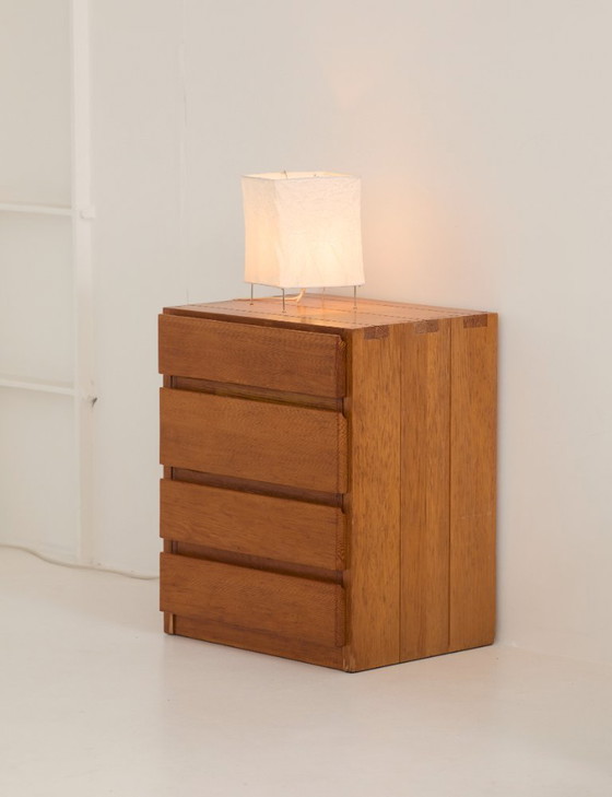 Image 1 of Cassettiera Regain Savoie Collection in pino massello, vintage, circa 1975