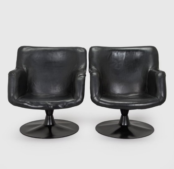 Image 1 of Yrjö Kukkapuro Par de sillones “Junior” para Haimi, 