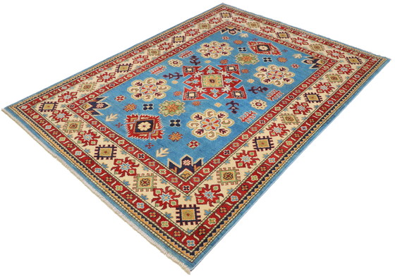 Image 1 of Origineel handgeknoopt Kazak Diyar tapijt 201 x 146 cm Topconditie