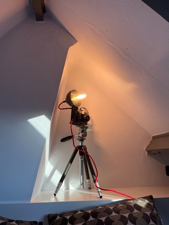 Image 1 of Design USSR Camera built-in lamp on tripod