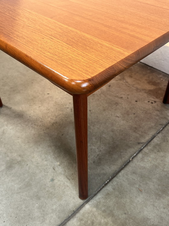 Image 1 of Viereckiger Couchtisch aus Teakholz, S. Burchardt-nielsen, Deutschland