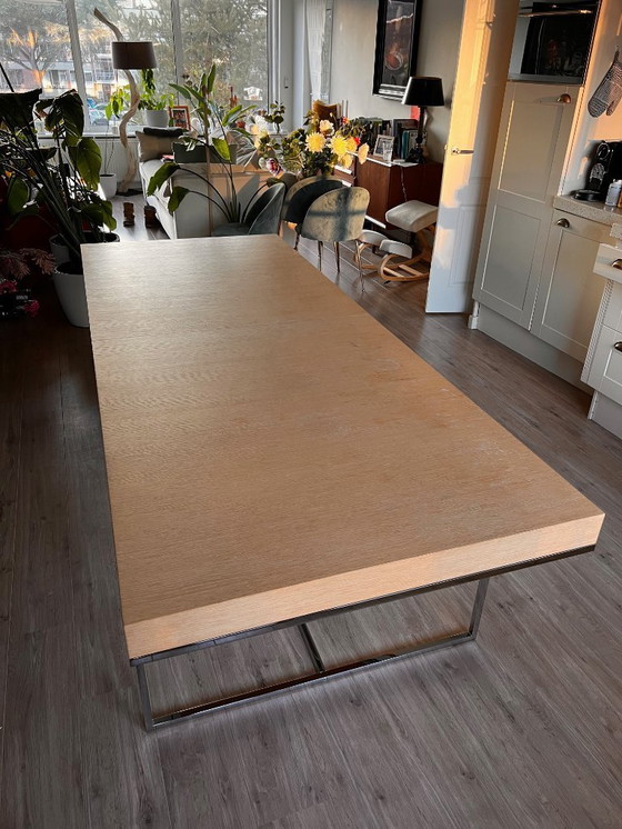 Image 1 of B&B Italia Athos dining table with extension option for even more people