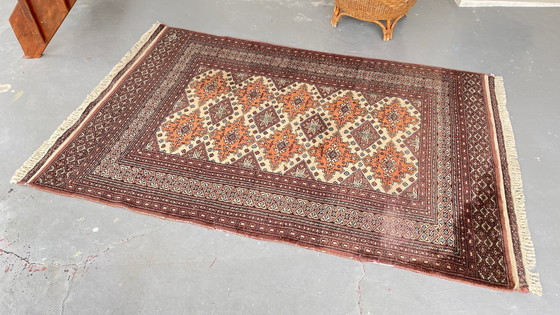 Image 1 of Oriental rug Pakistan Grey-Purple 196cm x 126cm