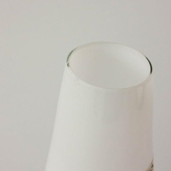 Vintage IVIMA White Opaline Glass Set from 1940s Marinha Grande, Decorative Objects (photo 12 of 18)
