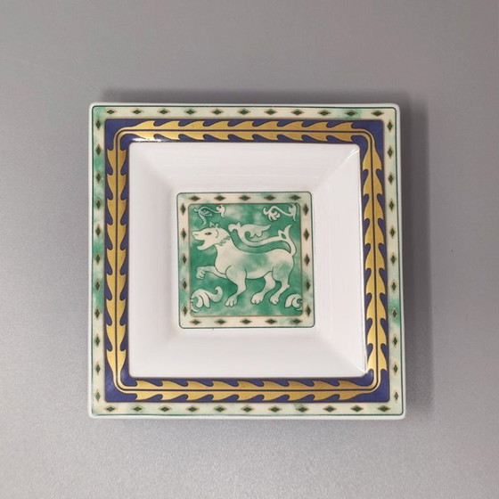 Image 1 of 1990s Gorgeous Ashtray or Catch-All in Porcelain by Paloma Picasso for Villeroy & Boch