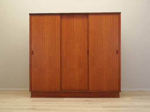 Armadio in teak, design danese, anni '60, produttore: Danimarca