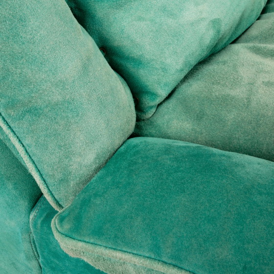 Set van 4 Stropiccio Fauteuils van Luciano Frigerio voor Frigerio di Desio, 1970 – Modulaire banken, Suede (photo 13 of 18)