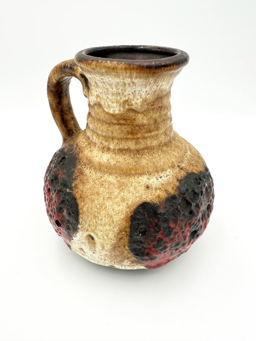 Bay West Germany Vase Fat Lava