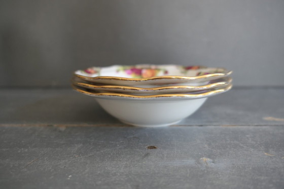Image 1 of Royal Albert Old Country Roses ciotole in porcellana 3 x