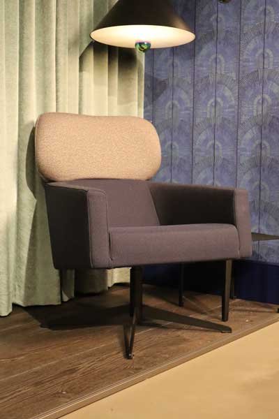 Havee Pebble fauteuil Blauw