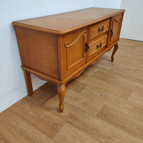 Image 1 of Meuble TV lowboard vintage de style campagnard