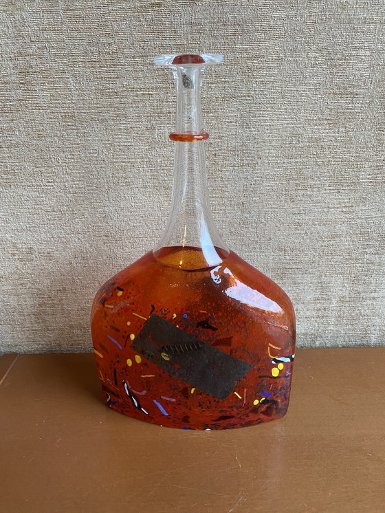 Image 1 of Kosta Boda vaas en schaal