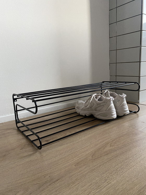 Image 1 of Vintage Ikea Frän Shoe Rack