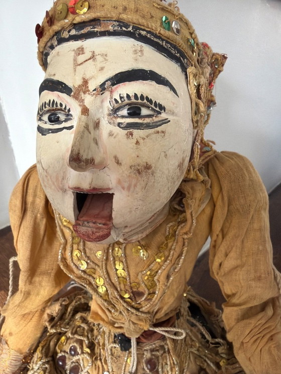 Image 1 of Beautiful antique Asian marionette