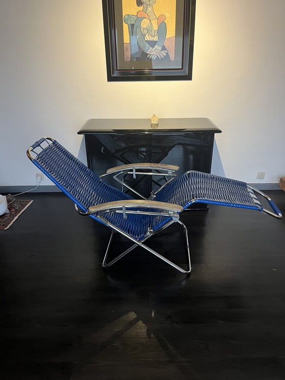 Image 1 of 2  unieke Vintage  strandstoelen van de jaren 1950 of 1960