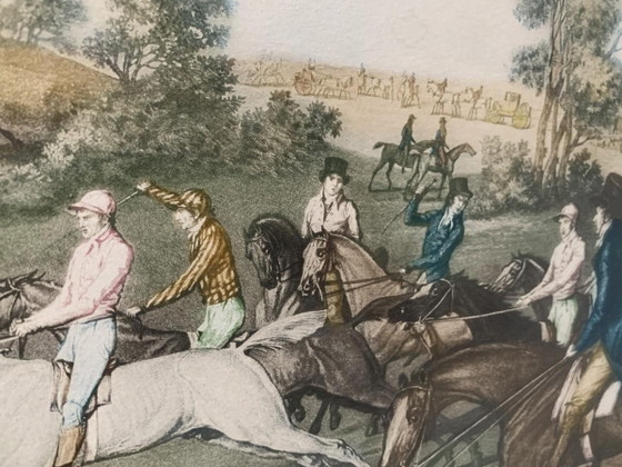 Carle Vernet, La Course, Stich, Späte 1800er – Lithographien & Drucke (photo 7 of 14)