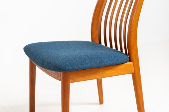 Image 1 of Set of 4 Dining Chairs by Kai Kristiansen for Schou Andersen