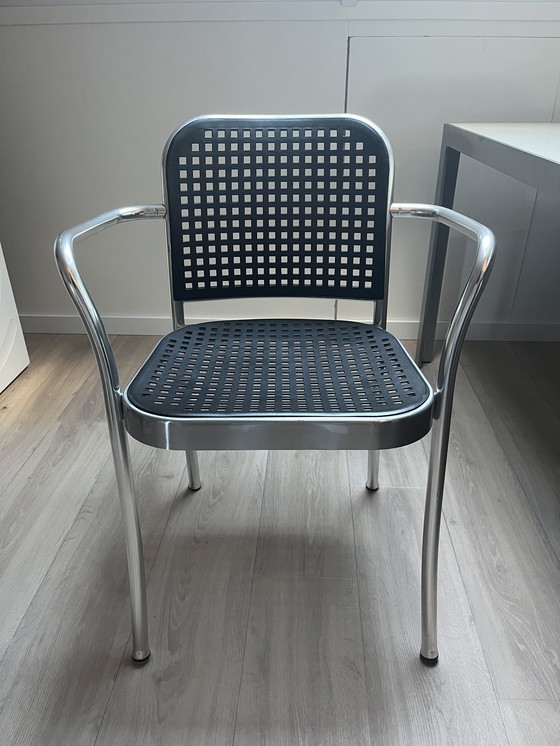 Image 1 of La Sedia Padova Argento, Vico Magistretti 2x