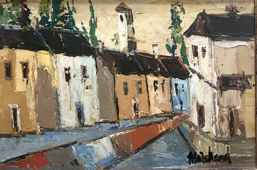 Southern City View - signed